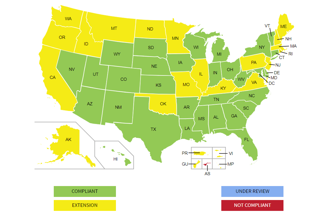 real id compliant states